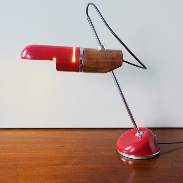 madrid table lamp model torpedo by tomas diaz magro for fase 1969 9