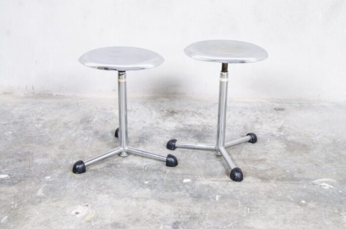 medical stools from maquet 1950s set of 2 1