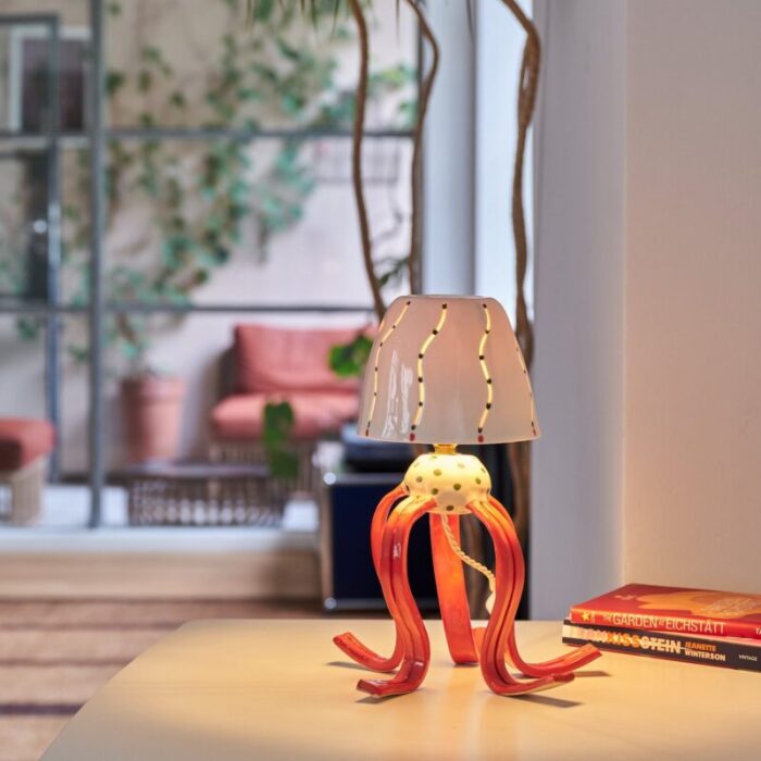 medusa table lamp by martu ceramics 2