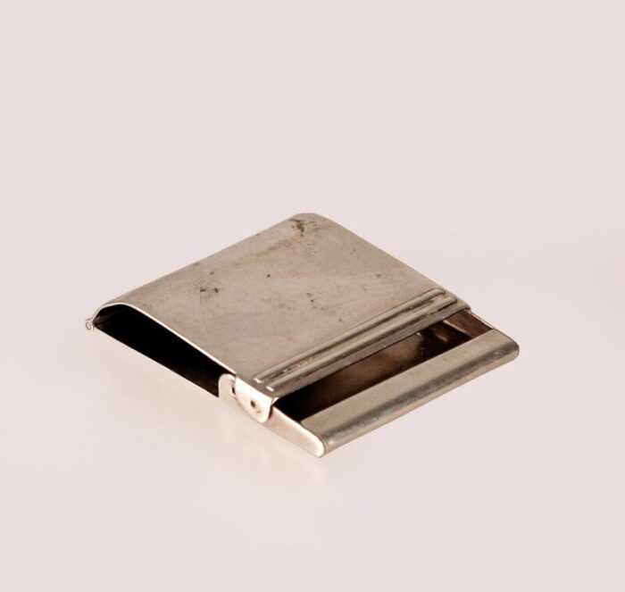 mid 20th century american cased sterling silver flip matchbook covermatch holder by tiffany and co 0466