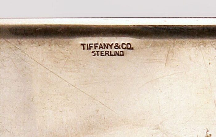 mid 20th century american cased sterling silver flip matchbook covermatch holder by tiffany and co 1882