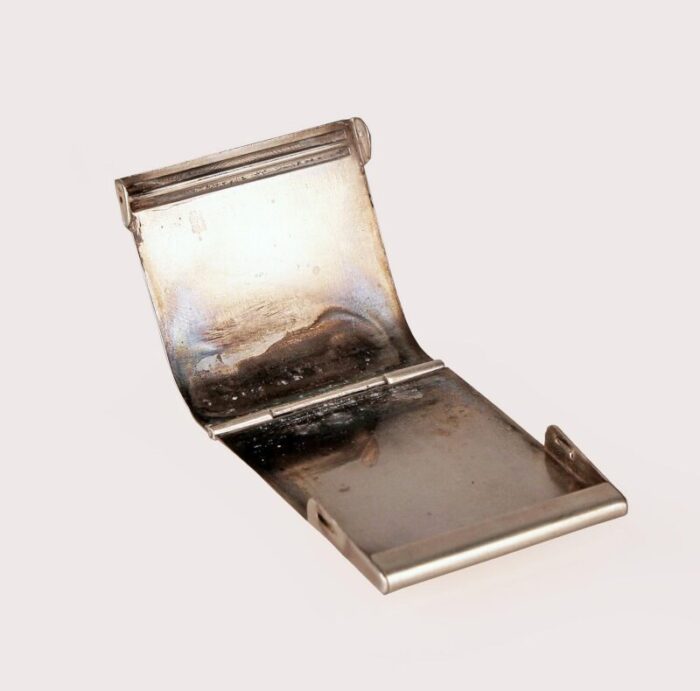 mid 20th century american cased sterling silver flip matchbook covermatch holder by tiffany and co 7787