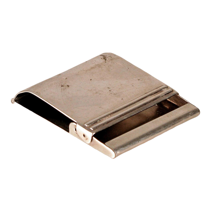 mid 20th century american cased sterling silver flip matchbook covermatch holder by tiffany and co 9644