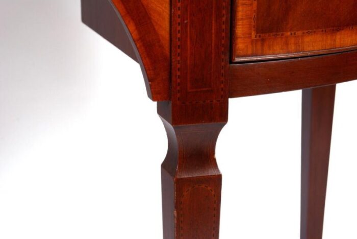 mid 20th century baker stately homes sheraton style mahogany and satinwood inlaid sideboard 7191