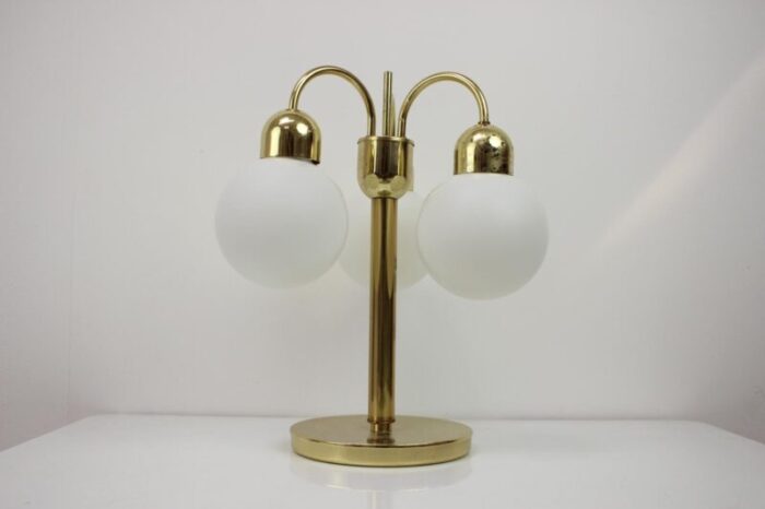 mid century brass table lamp attributed to kamenicky senov 1960s 5