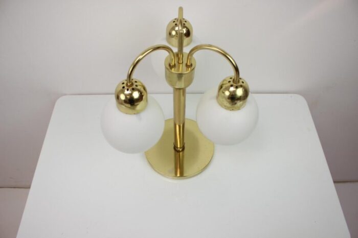 mid century brass table lamp attributed to kamenicky senov 1960s 6