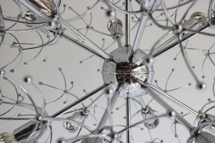 mid century dandelion chandelier by gaetano sciolari 1960s 10