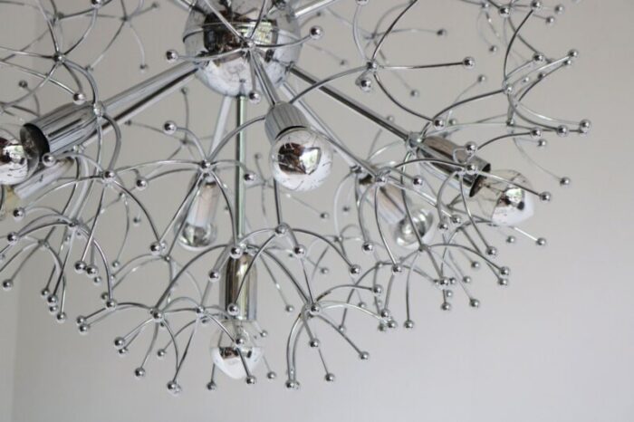 mid century dandelion chandelier by gaetano sciolari 1960s 11