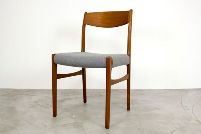 mid century danish dining chairs from glyngore stolefabrik set of 5 12