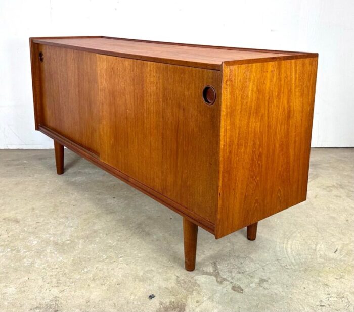 mid century danish modern credenza sideboard by arne hovmand olsen for mogens kold 3512