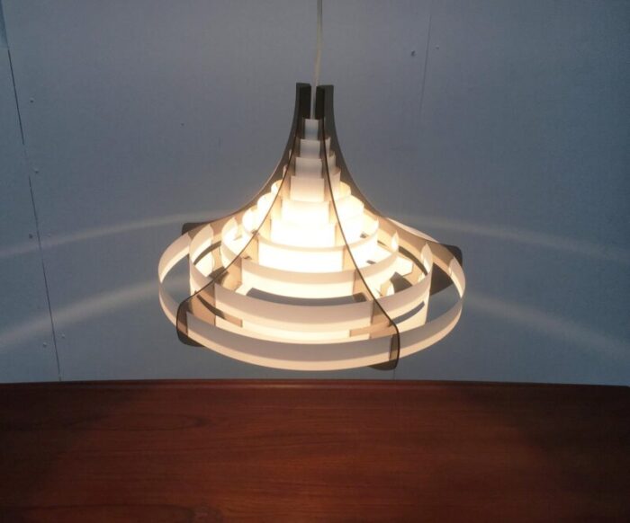 mid century danish plastic ceiling lamp by flemming brylle preben jacobsen 12