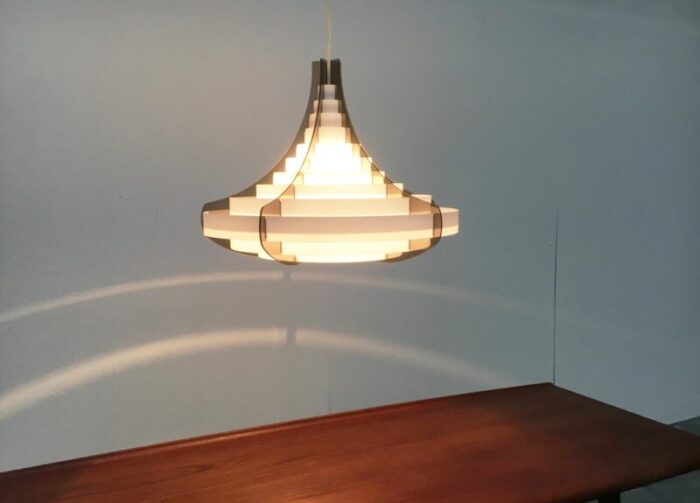 mid century danish plastic ceiling lamp by flemming brylle preben jacobsen 13