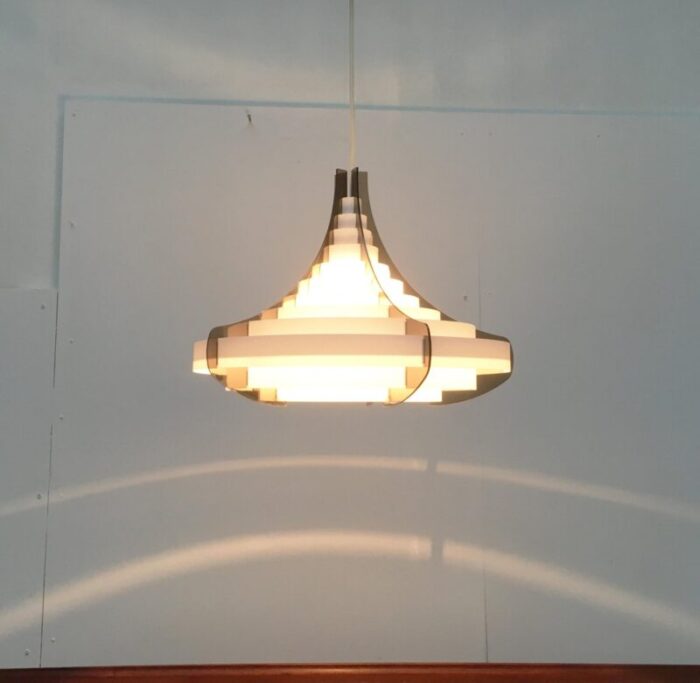 mid century danish plastic ceiling lamp by flemming brylle preben jacobsen 18