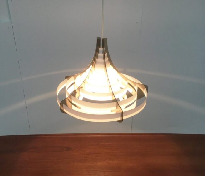 mid century danish plastic ceiling lamp by flemming brylle preben jacobsen 6