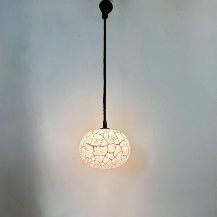 mid century design hanging lamp 1970s 3