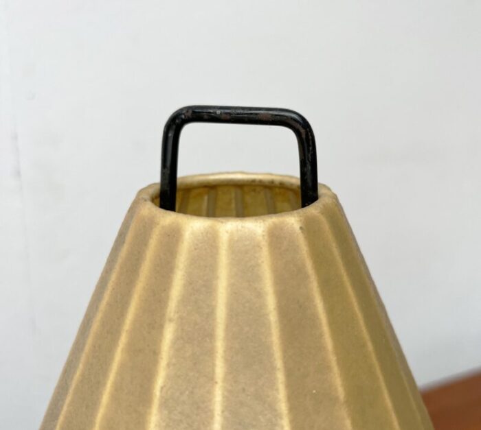 mid century dutch cocoon minimalist tripod table lamp from artimeta 1960s 17