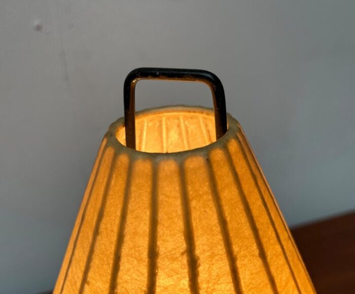 mid century dutch cocoon minimalist tripod table lamp from artimeta 1960s 19