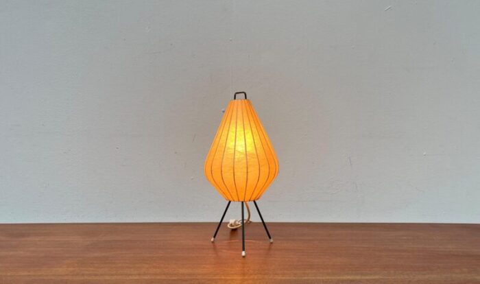 mid century dutch cocoon minimalist tripod table lamp from artimeta 1960s 23