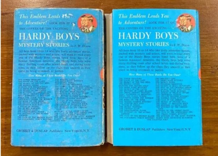 mid century hardy boys books 8790