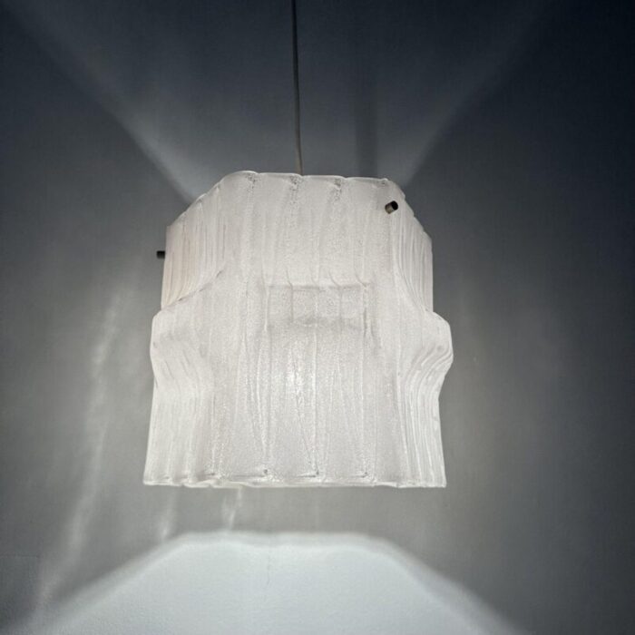 mid century ice acrylic pendant lamp 1970s 17