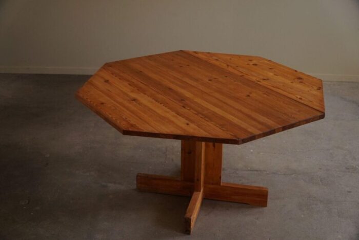 mid century modern asymmetric swedish folding in pine 1950s 11