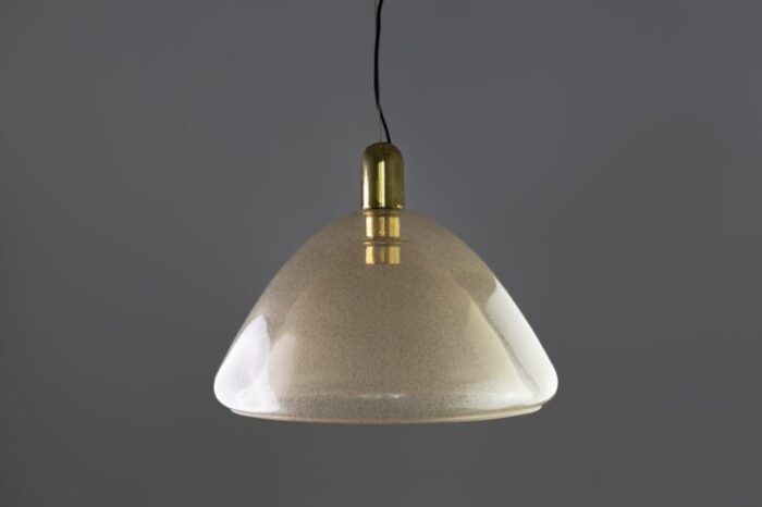 mid century peleguso murano glass pendant lamp attributed to carlo nason for mazzega 1960s 1