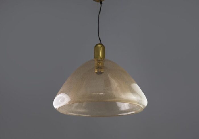 mid century peleguso murano glass pendant lamp attributed to carlo nason for mazzega 1960s 2