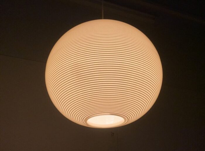 mid century pendant lamp by yasha heifetz for rotaflex heifetz 1960s 23