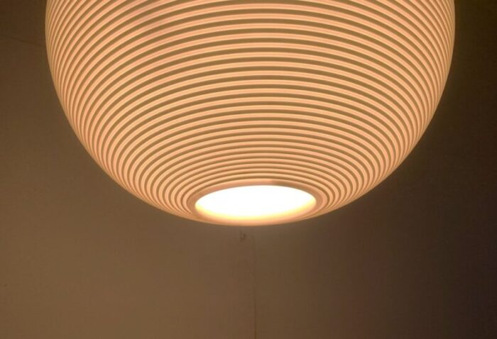 mid century pendant lamp by yasha heifetz for rotaflex heifetz 1960s 3