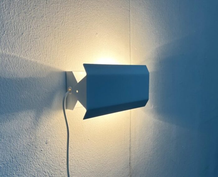 mid century space age danish wall lamp from horn 1960s 1