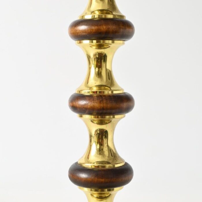 mid century swedish brass table lamp from ivars 1970s 3