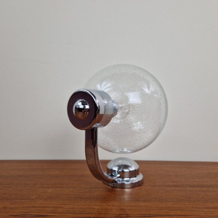 mid century wall lamp from lenz 1970s 4