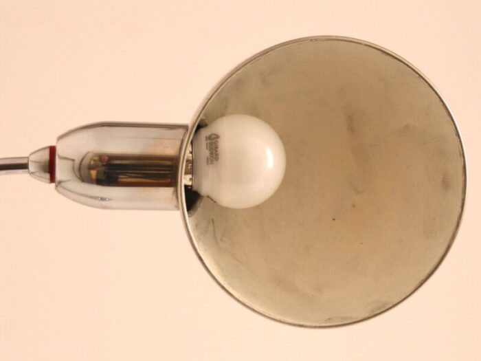 model 600 chrome lamp by charlotte perriand for jumo 1940s 13