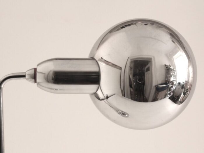 model 600 chrome lamp by charlotte perriand for jumo 1940s 14