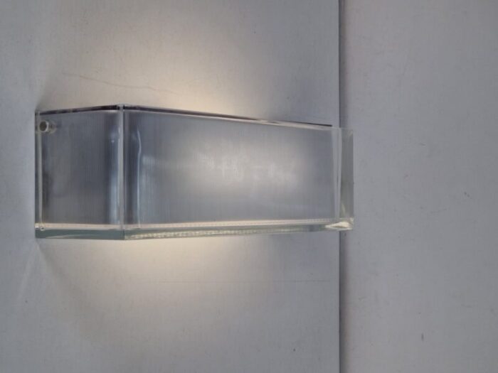 modernist ontherocks wall lamp by antonio citterio for flos italy 1980s 15