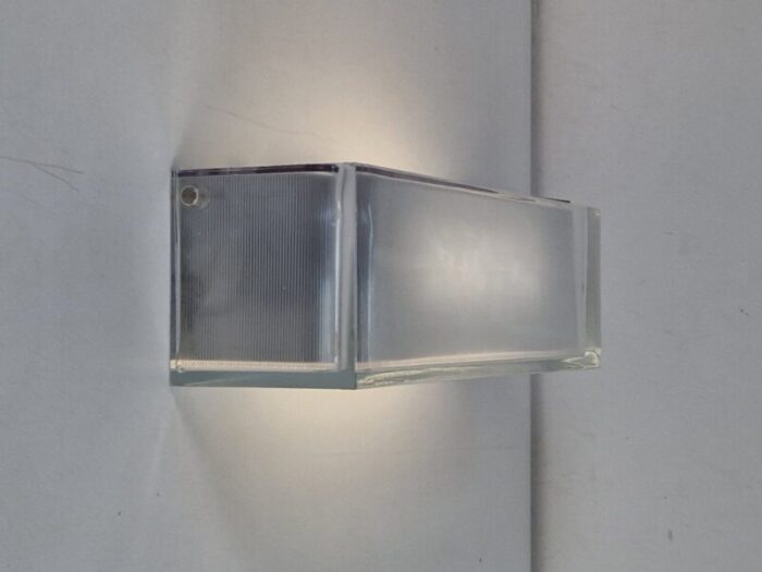 modernist ontherocks wall lamp by antonio citterio for flos italy 1980s 3