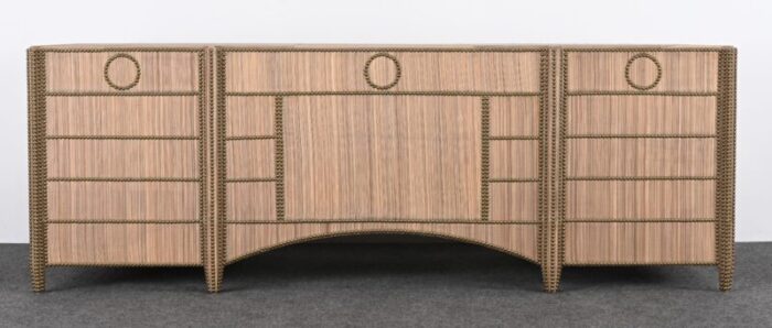 monumental custom horsehair desk by peter marino 20th century usa 0303