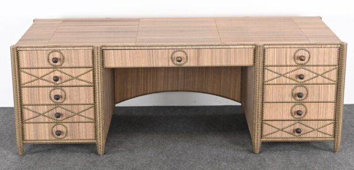 monumental custom horsehair desk by peter marino 20th century usa 3012