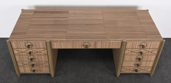 monumental custom horsehair desk by peter marino 20th century usa 9525