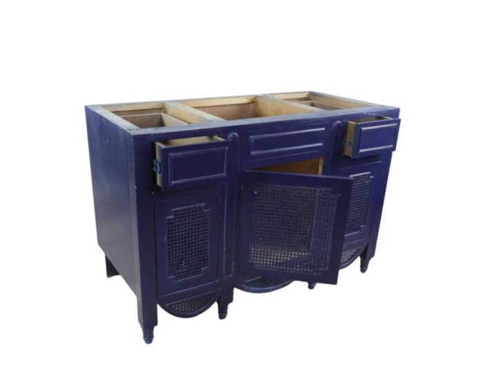 navy blue bathroom vanity 0624