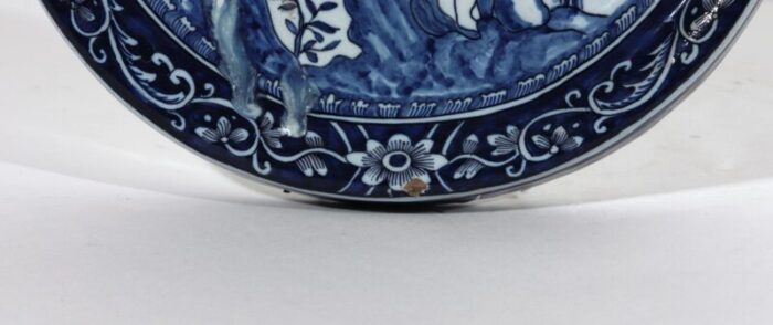 ny9982 dutch delft blue white 17th century plaque 007 master