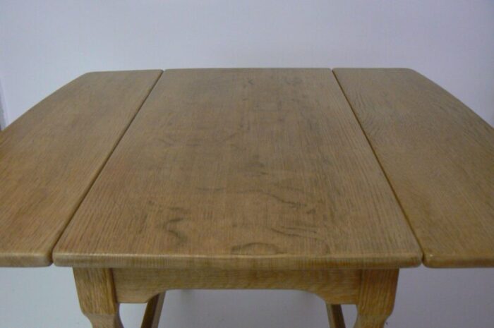 oak folding table by henning kjaernulf for eg kvalitetsmobel 4