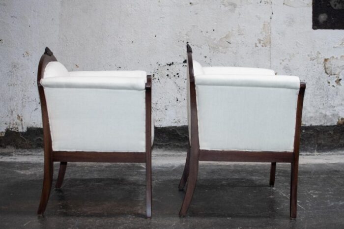 pair of swedish grace arm chairs com ready 7020