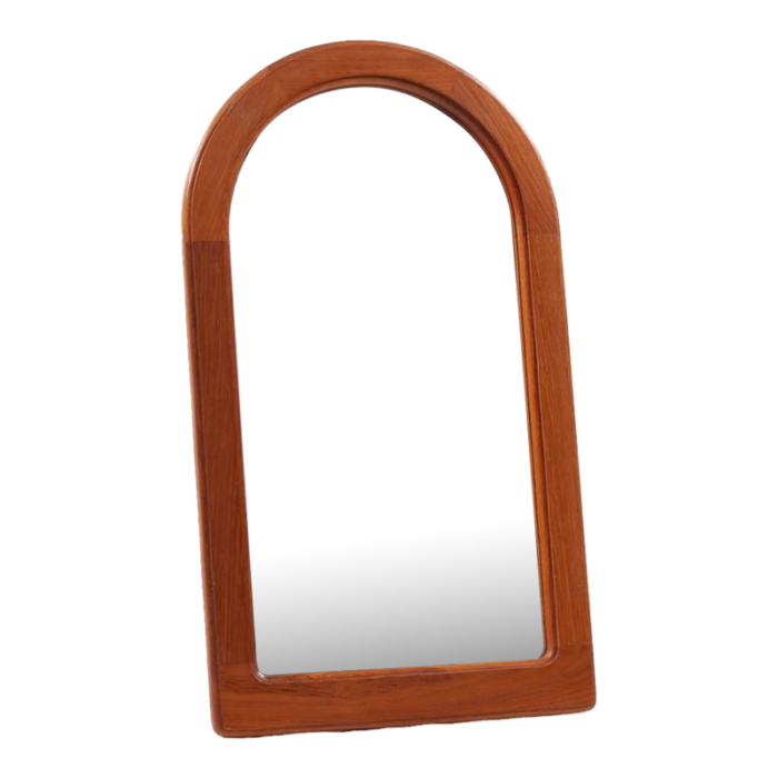 pedersen and hansen mid century danish teak mirror 3197