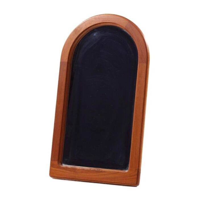 pedersen and hansen mid century danish teak mirror 9756