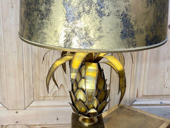 pineapple lamp from maison jansen 7