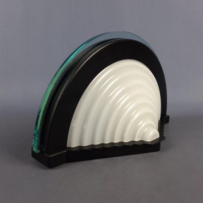 postmodern glass metal wall lamps 1980s 4