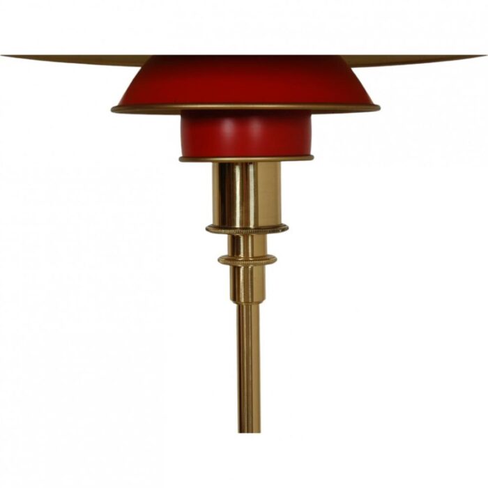 red ph3 2 table lamp from poul henningsen 1990s 3