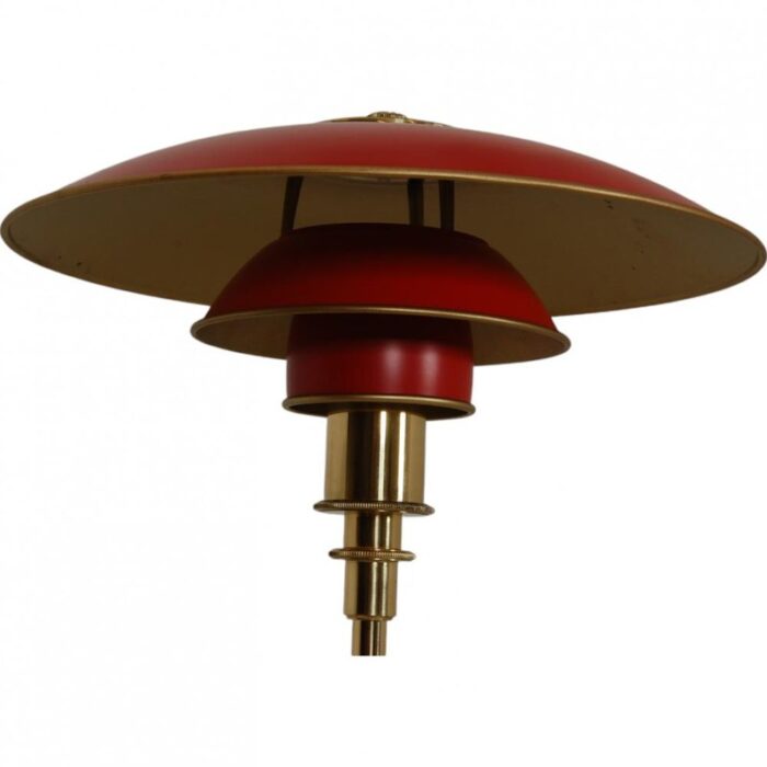 red ph3 2 table lamp from poul henningsen 1990s 5