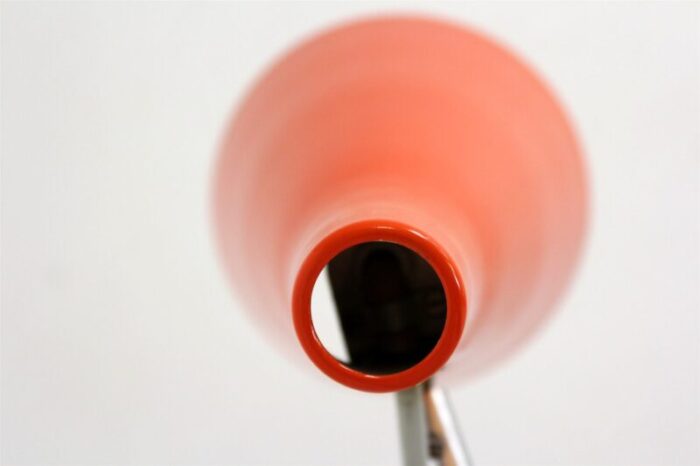 red table lamp by josef hurka for lidokov 1970s 8